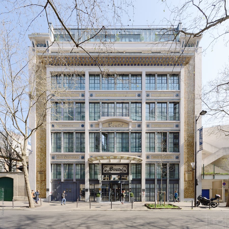 Photographie architecture industrielle Hôtel Boutet Paris